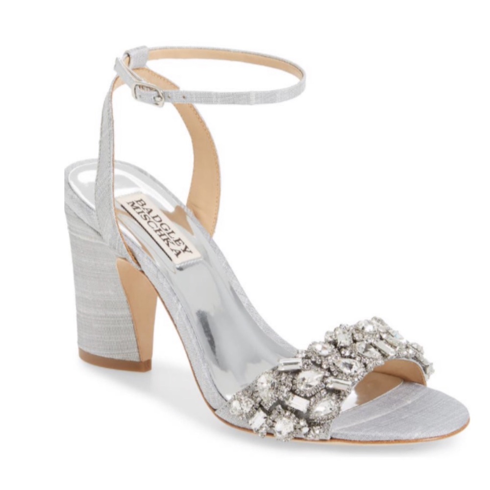 NEW Badgley Mischka Jill Ankle Strap Heels